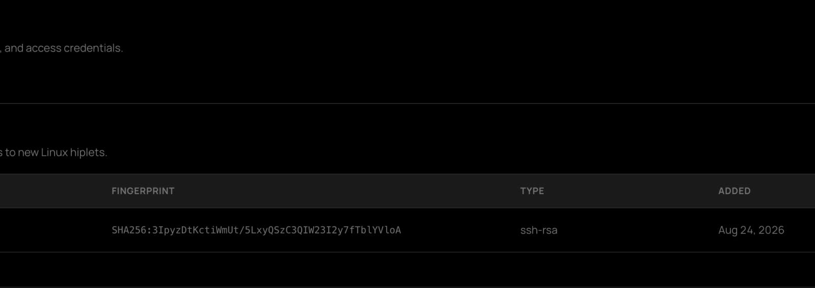 ssh