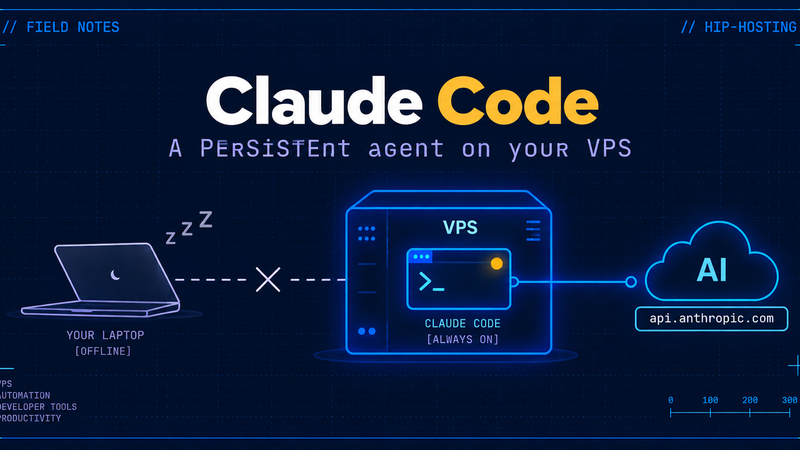 Cover for Claude Code on a VPS