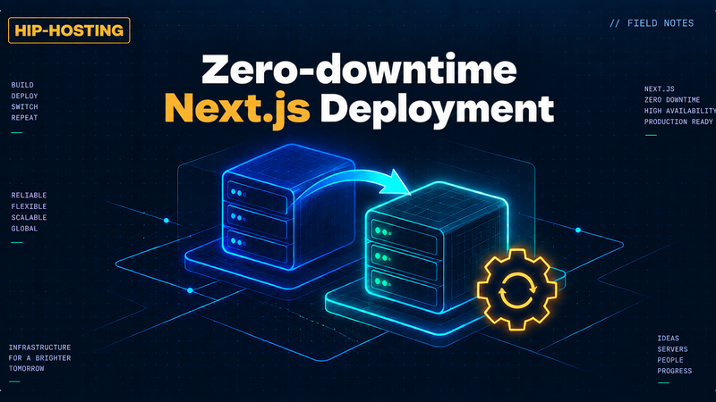 Zero-downtime Next.js deployment - cover EN