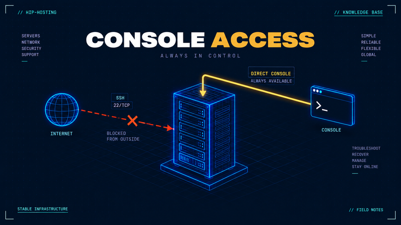 cover - console-access-en