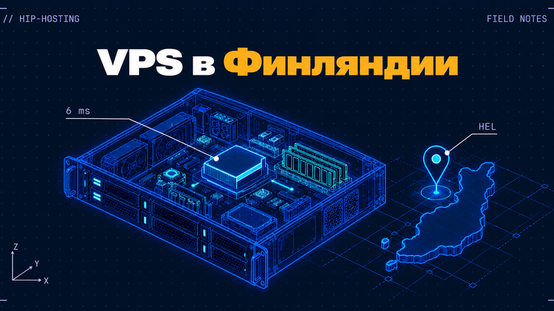 Обложка статьи: VPS в Финляндии (Хельсинки)