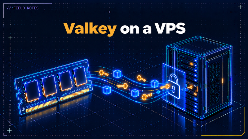Article cover: Valkey on a VPS
