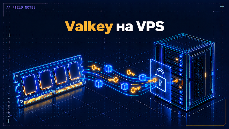 Обложка статьи: Valkey на VPS