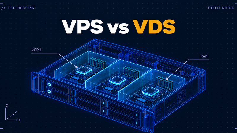 Article cover: VPS vs VDS