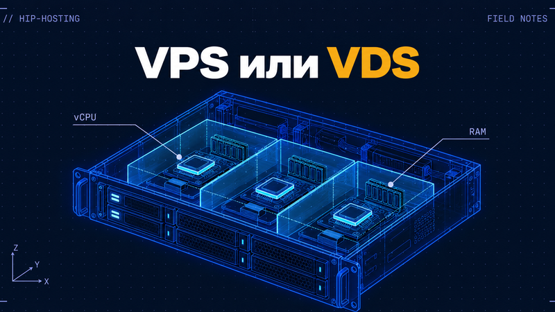 Обложка статьи: VPS или VDS