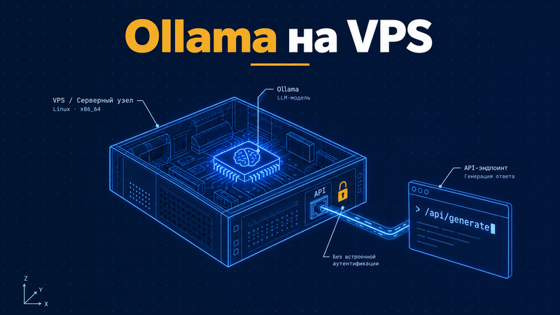 Ollama on a VPS - a local LLM with API access