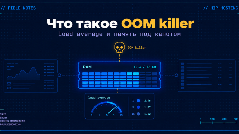 OOM killer и load average на HIP - обложка статьи